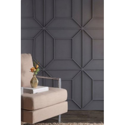 DIY Accent Wall / Modern Wainscoting