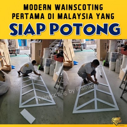 Siap Potong - Modern Wainscoting / Accent Wall