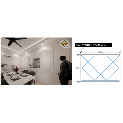 Diamond mirror Set DIY 
