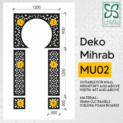 Mihrab Home Surau - MU01