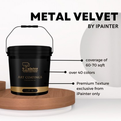 Metal Velvet Texture Painting